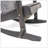 Slat-Backed Acacia Wood Adirondack Rocking Chair, Perfect For Outdoor Comfort And Style With Weather-Resistant Durability