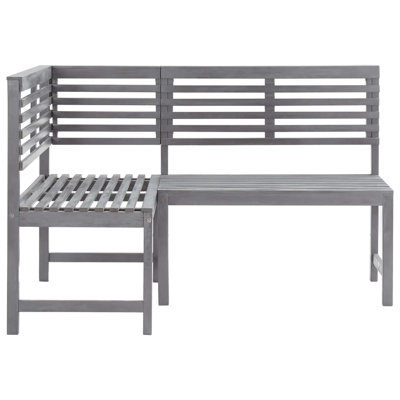 Brileigh Solid Wood Acacia Outdoor Bench