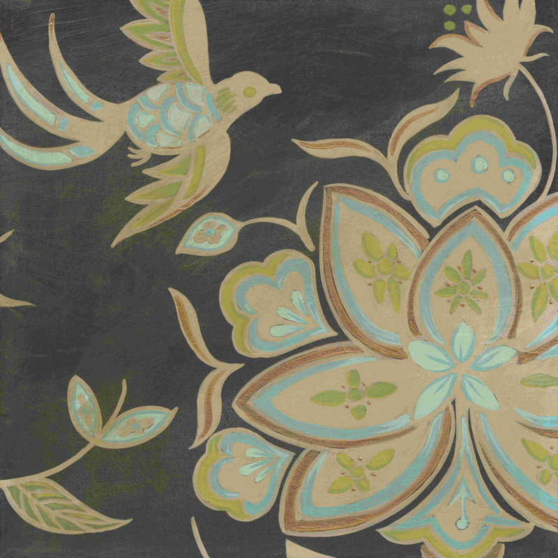 Heirloom Floral III, H 12 po x l 12 po x P 1,25 po