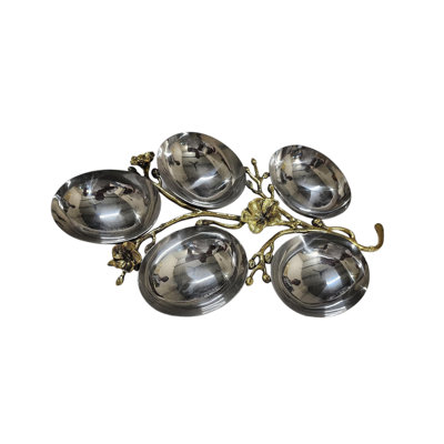 Rosdorf Park Nickel Plated Sweet Bowl