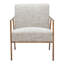 Fauteuil rembourré beige Gracie Mills-1416547265