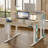 Seilles 55.1" W Height Adjustable Standing Desk-1786055953