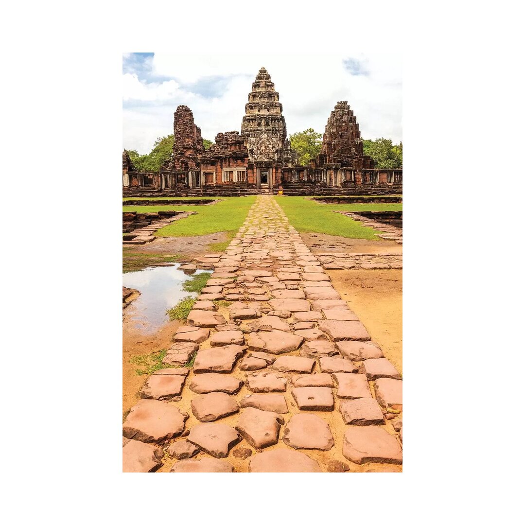 Thailand. Phimai Historical Park. Ruinen eines alten Khmer-Tempelkomplexes. Central Sanctuary. von Tom Haseltine - Galle...