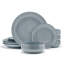 Jensen 12-Piece Stoneware Dinnerware Set, Service for 4