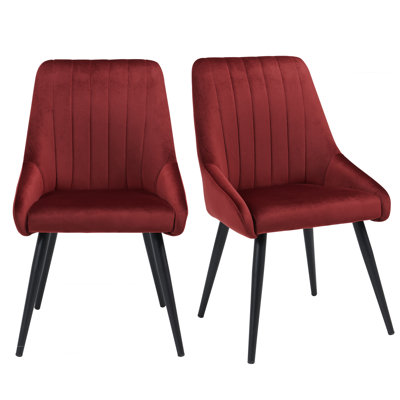 Chipman Velvet Upholstered Dining Chair