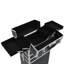 Vidaxl Make-Up Trolley Aluminium Black