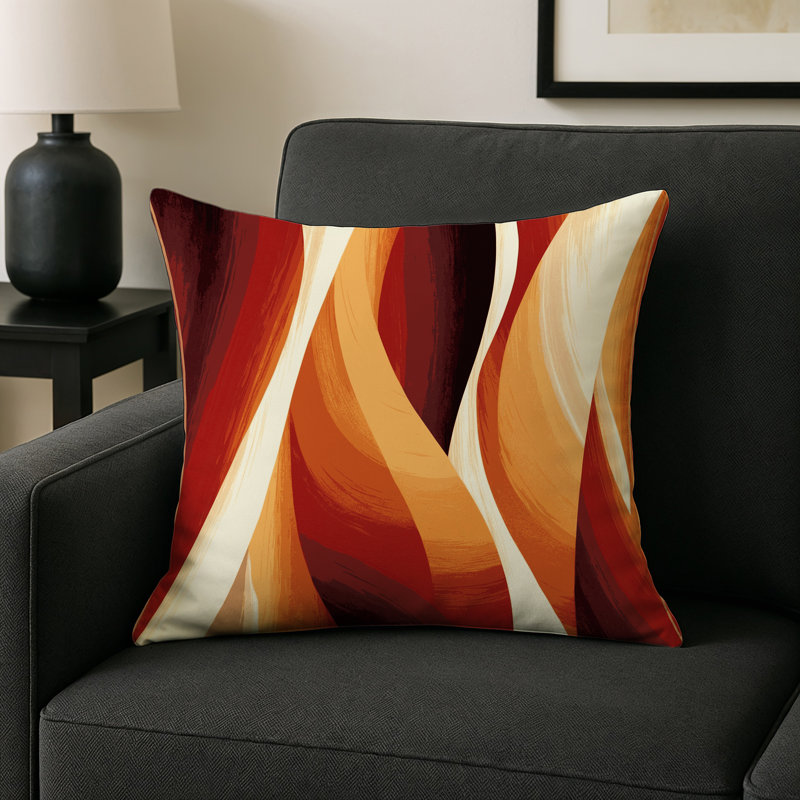 Windswept Echoes Indoor And Outdoor Throw Pillow, Square 18"