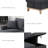 84.25" Woven Reversible Sleeper Sectional Sofa With Storage Chaise