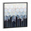 « doux blue hexagones » par elisabeth fredriksson-print-49715565-49715567