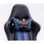 Inbox Zero Gulielma Adjustable Reclining Ergonomic Faux Leather Swiveling PC & Racing Game Chair in Blue