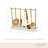 Bar Tool Set in Gold & Marble