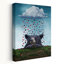 A Bear Dream - Animaux, fantaisie urbaine, pop surréalisme, ours