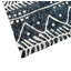 Tapis 5 pi 3 po x 7 pi 6 po ivoire, crème, beige, bohème, tribal, fait à la main