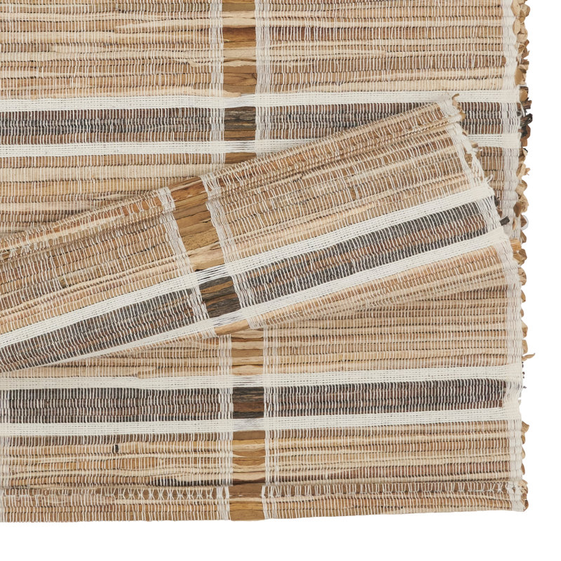 Rectangular Striped Table Runner