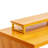 Acacia Wood Table Bench Dining Set With 2 Benches, Table