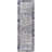 Owings Machine Washable Abstract Dark Blue/Medium Brown Area Rug-919975705