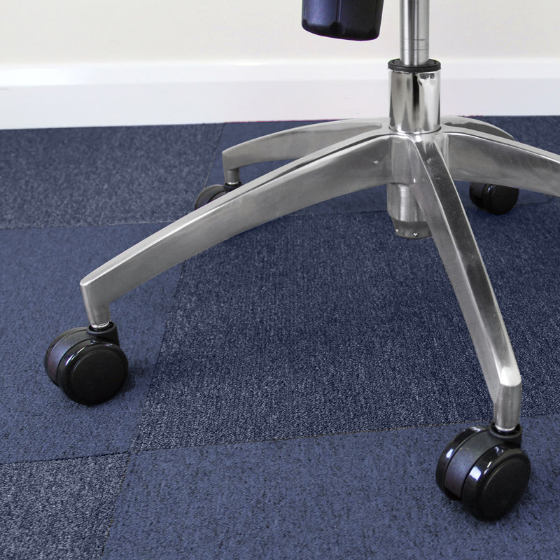 Fredlyn 50cm W x 50cm L Level Loop Interlocking Polypropylene Carpet Tile