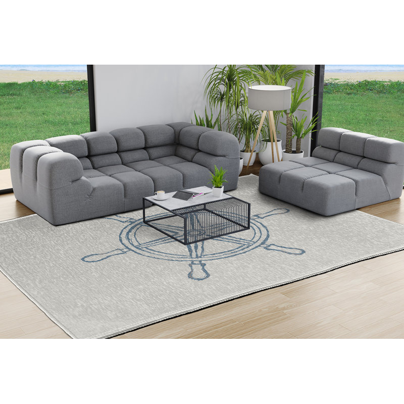 Lingebach Chenille Indoor Rug, Rectangle 8' x 10'
