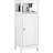 Coated Bathroom Storage Unit - Improves Organization White And Stylish Option