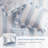 Blue Full Queen Bedding Sets, Microfiber Ruffled Stripe Comforter Set for Home