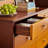 Solid Boxwood Six-Drawer Hallway Cabinet