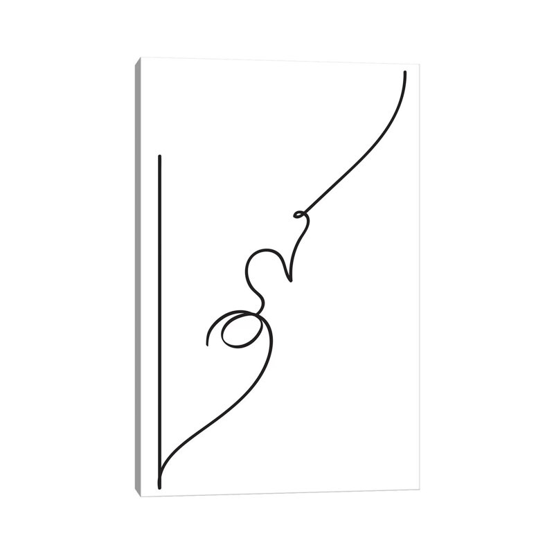 Love by Honeymoon Hotel - Wrapped Canvas Print, 20.32 cm H x 30.48 cm W