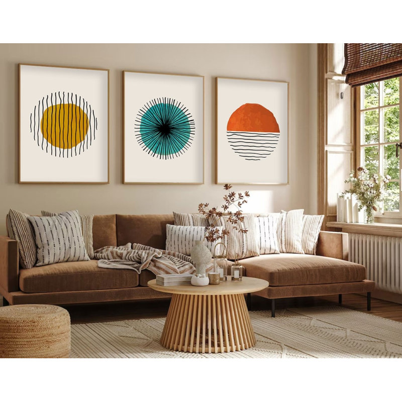 Élégantes peintures décoratives en panneau de fibres à densité moyenne (3 pièces), 8 x 12 pouces chacune | 100% panneau de fibres à densité moyenne avec une épaisseur de 0,1 pouce et 100% des cadres en bois massif avec une épaisseur de 1 pouce | Parfait pour le salon, la chambre à coucher et le bureau