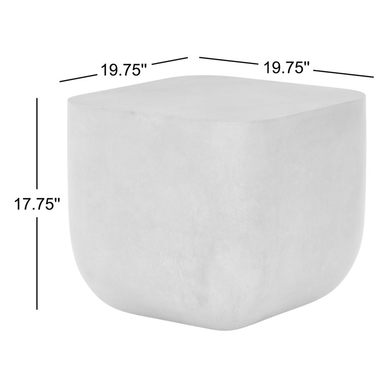 Ivan End Table, Taupe