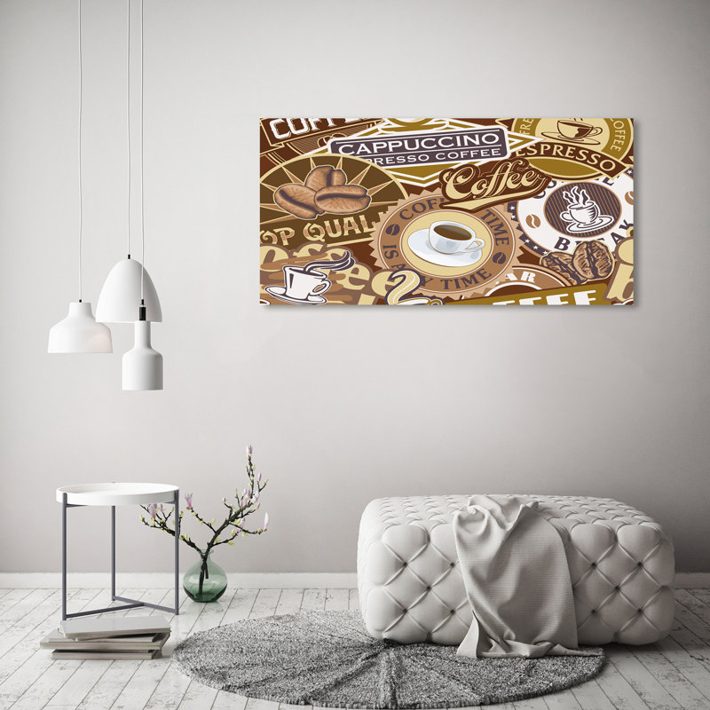 Cafã© - No Frame Print on Canvas