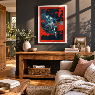 Lightning Strike Modern - Print