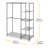 Whitmor 45.47'' Metal Clothing Rack
