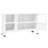 Charemon Sideboard Industrial Storage Cabinet for Living Room Metal and Glass-1692048200