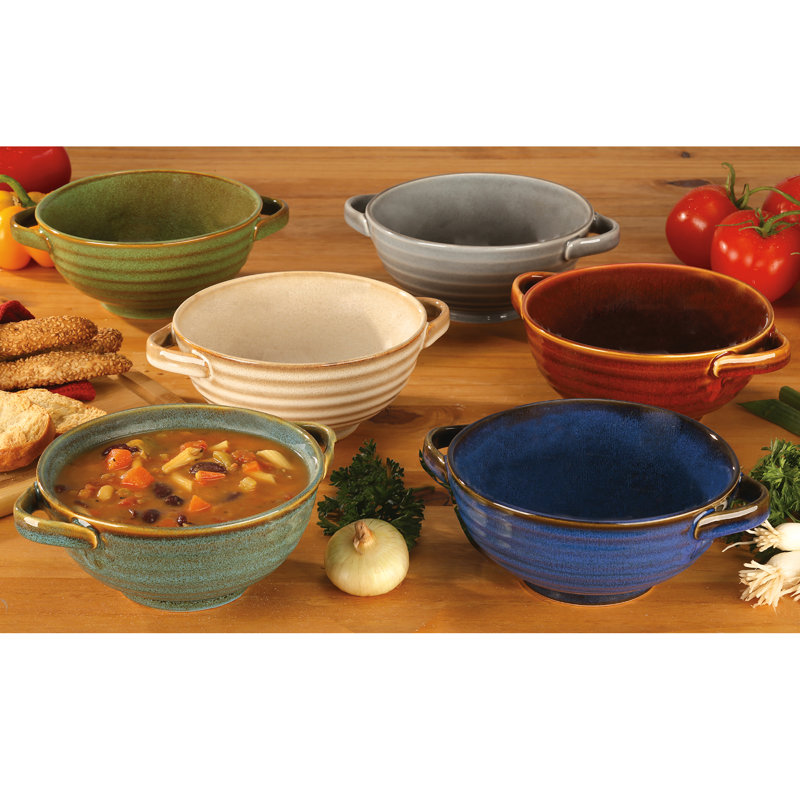 Cruche à soupe en grès Artisan