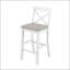 Ensemble de salle à manger de style campagnard, hauteur bar rectangulaire de 122 cm (48 pouces), avec 2 chaises, design gain de place pour les petites cuisines-1487630616-1487630617
