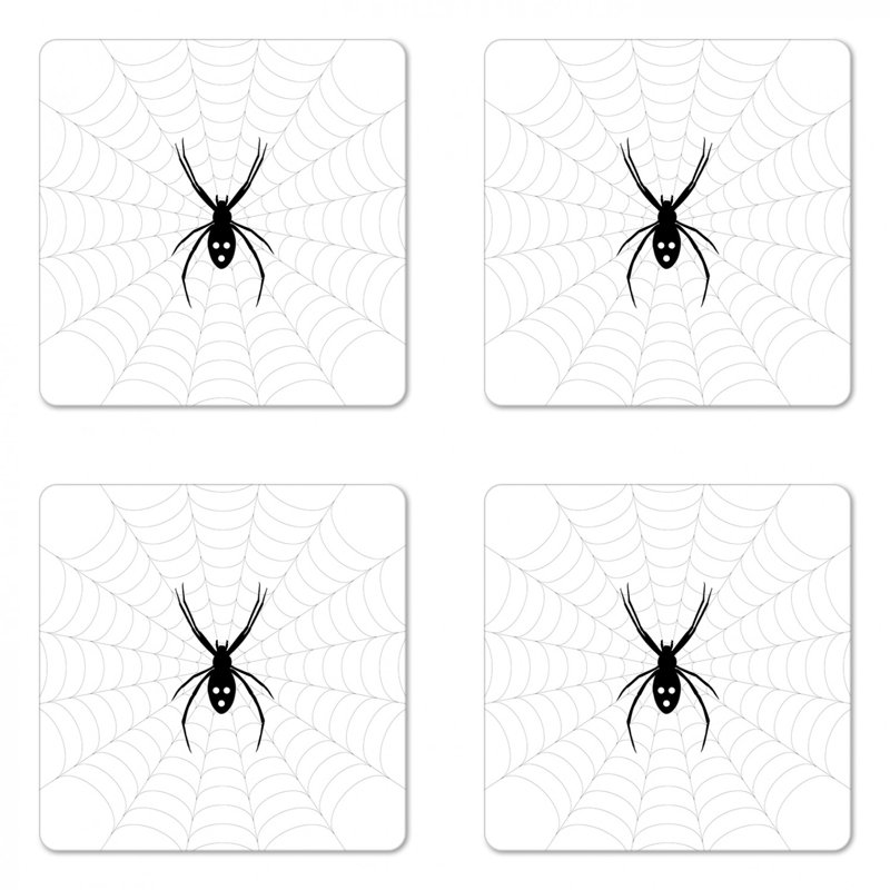 Square 4 Piece Coaster Set