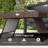 Table d'appoint pliante en rotin