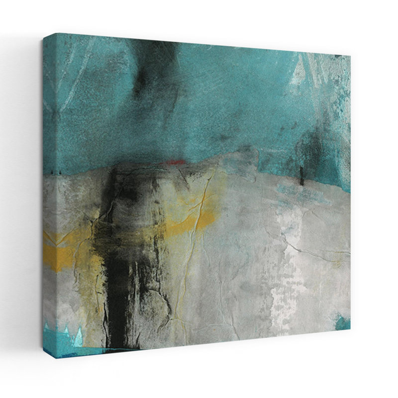 Into The Surf Two, art contemporain abstrait, H 18 po x l 18 po