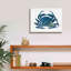 «Blue Coastal Crab» par Cindy Jacobs, art mural sur toile-1522660291