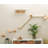 TRIXIE Wall Set 6 Wall Mounted Cat Climbing System, 3 Scratching Posts Goes Around Corners, 3 Platforms, 1 Step-1842995387