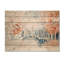 Amsterdam, couleurs de l'été II - Art mural industriel en bois sur bois de pin naturel-1793579937