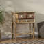 Commode décorative 2 tiroirs