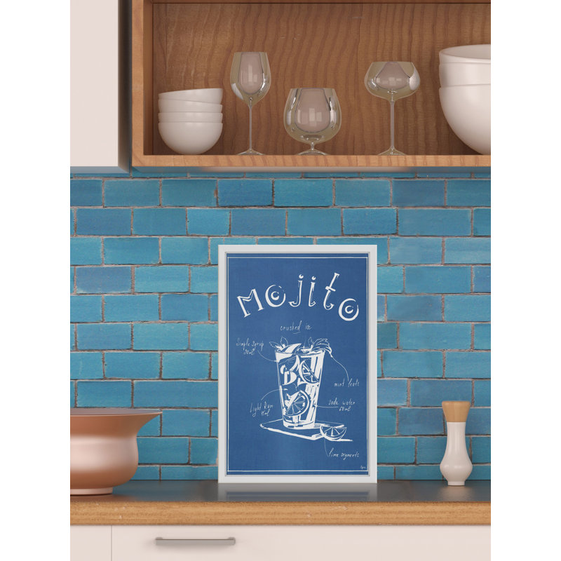 «Mojito» par Eyre Tarney - impression encadrée, H 18 po x l 12 po x P 1,5 po