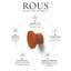 1" Diameter Circle Knob-1597642130