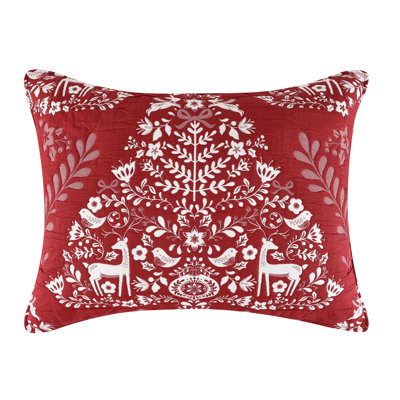 Noella Holiday Jacquard Pillow Sham