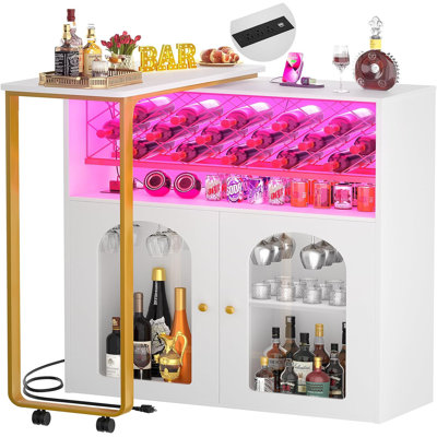 Kolyu Bar with Wine Storage by Ivy Bronx