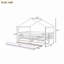 Lit en bois avec lit gigogne simple-844301959-844301958
