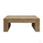 Table basse rustique, table rectangulaire de style campagnard moderne de 49 po pour le salon-536262923