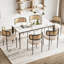 Chaise d'appoint en tissu Amett-1502691289