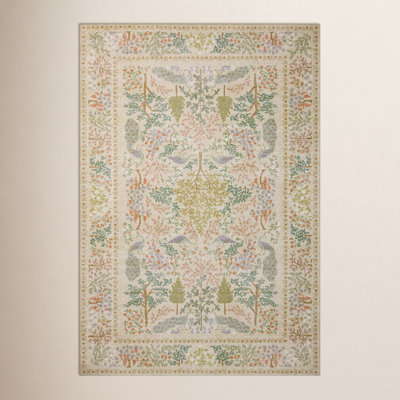 Rifle Paper Co. x Loloi Canopy Cream Area Rug