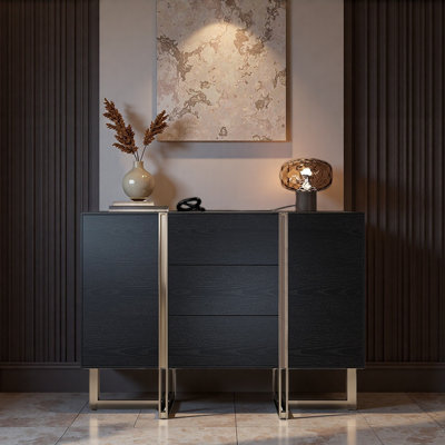Italian Style Light Luxury And Simple Sideboard